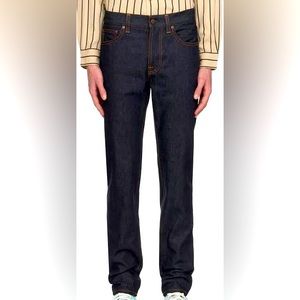 Nudie Steady Eddie raw selvage denim jeans